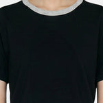 T-shirt in Cotone Nero