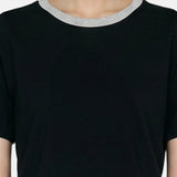 T-shirt in Cotone Nero