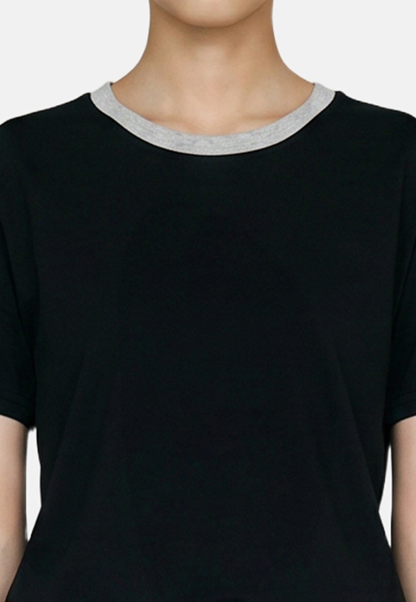 T-shirt in Cotone Nero