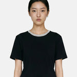 T-shirt in Cotone Nero