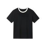 T-shirt in Cotone Nero