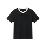 T-shirt in Cotone Nero