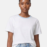T-shirt in Cotone Blu
