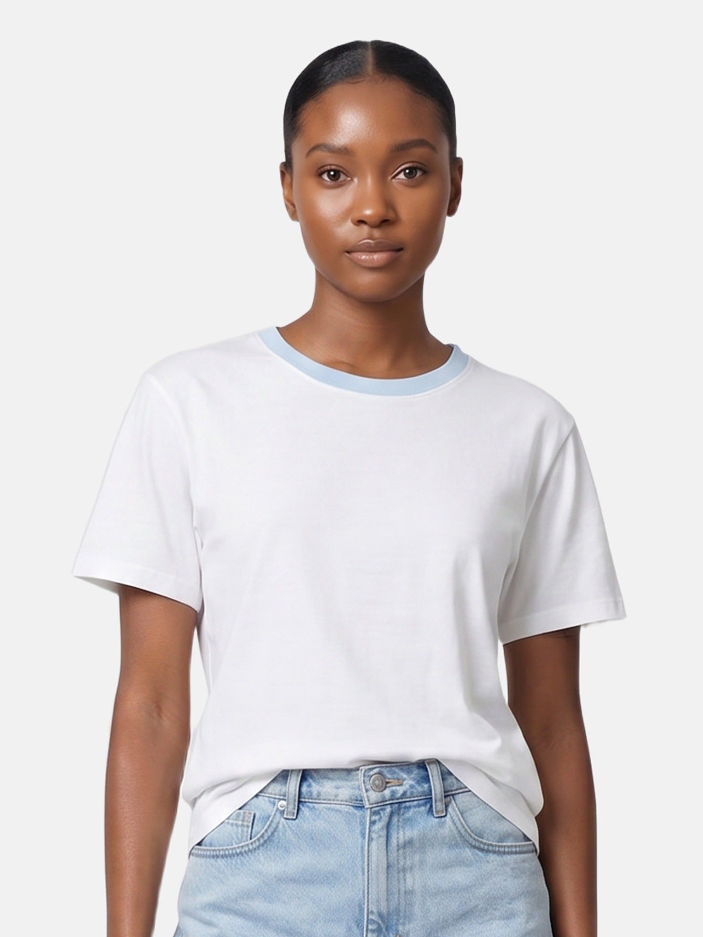T-shirt in Cotone Blu