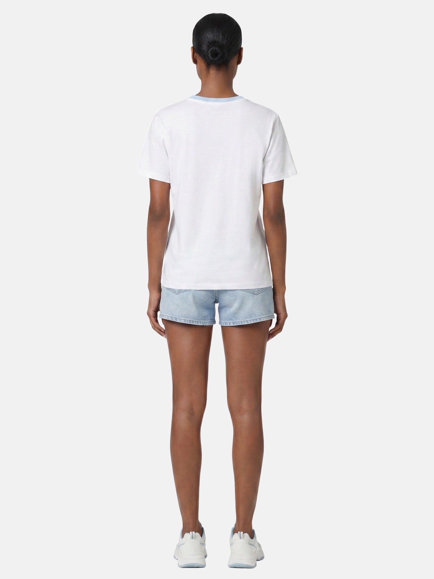 T-shirt in Cotone Blu