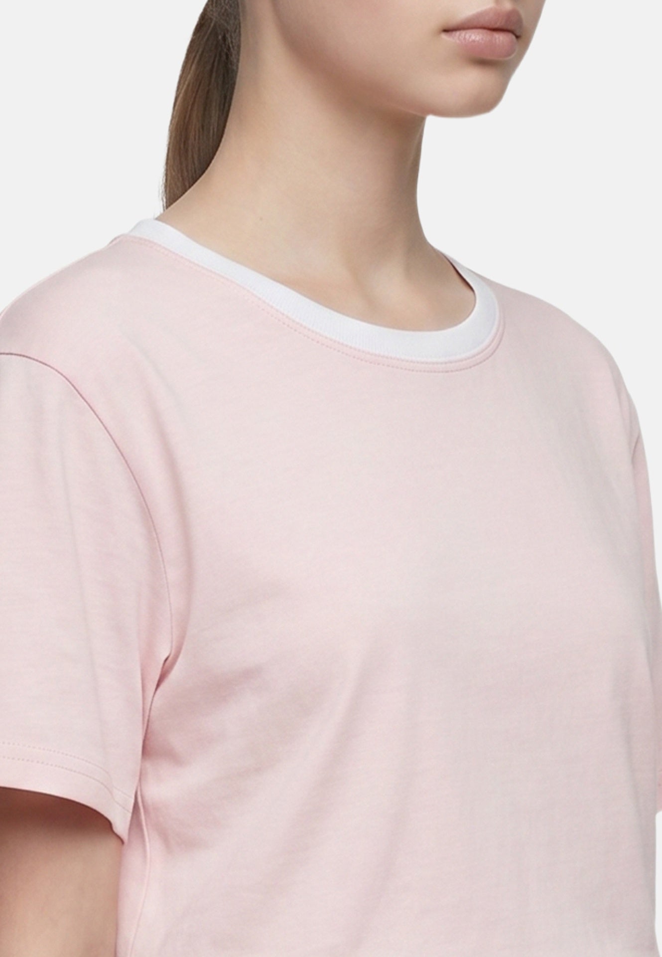 T-shirt in Cotone Rosa
