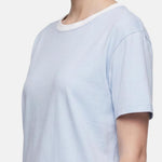 T-shirt in Cotone Azzurro