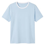 T-shirt in Cotone Azzurro