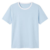 T-shirt in Cotone Azzurro
