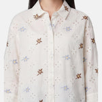Blusa in Cotone Beige