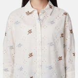 Blusa in Cotone Beige