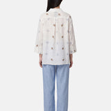 Blusa in Cotone Beige