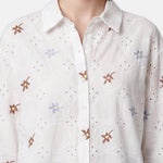 Blusa in Cotone Bianco