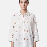 Blusa in Cotone Bianco