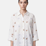 Blusa in Cotone Bianco