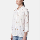 Blusa in Cotone Bianco