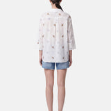 Blusa in Cotone Bianco