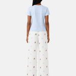 Pantaloni in Cotone Bianco