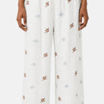 Pantaloni in Cotone Bianco