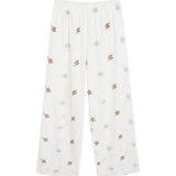 Pantaloni in Cotone Bianco
