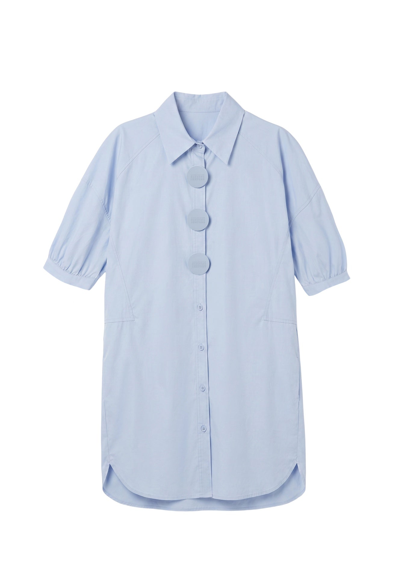 Vestito in Cotone Blu