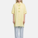 Vestito in Cotone Giallo