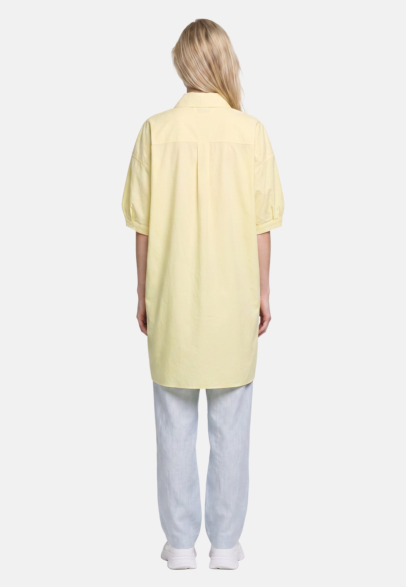 Vestito in Cotone Giallo