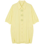 Vestito in Cotone Giallo