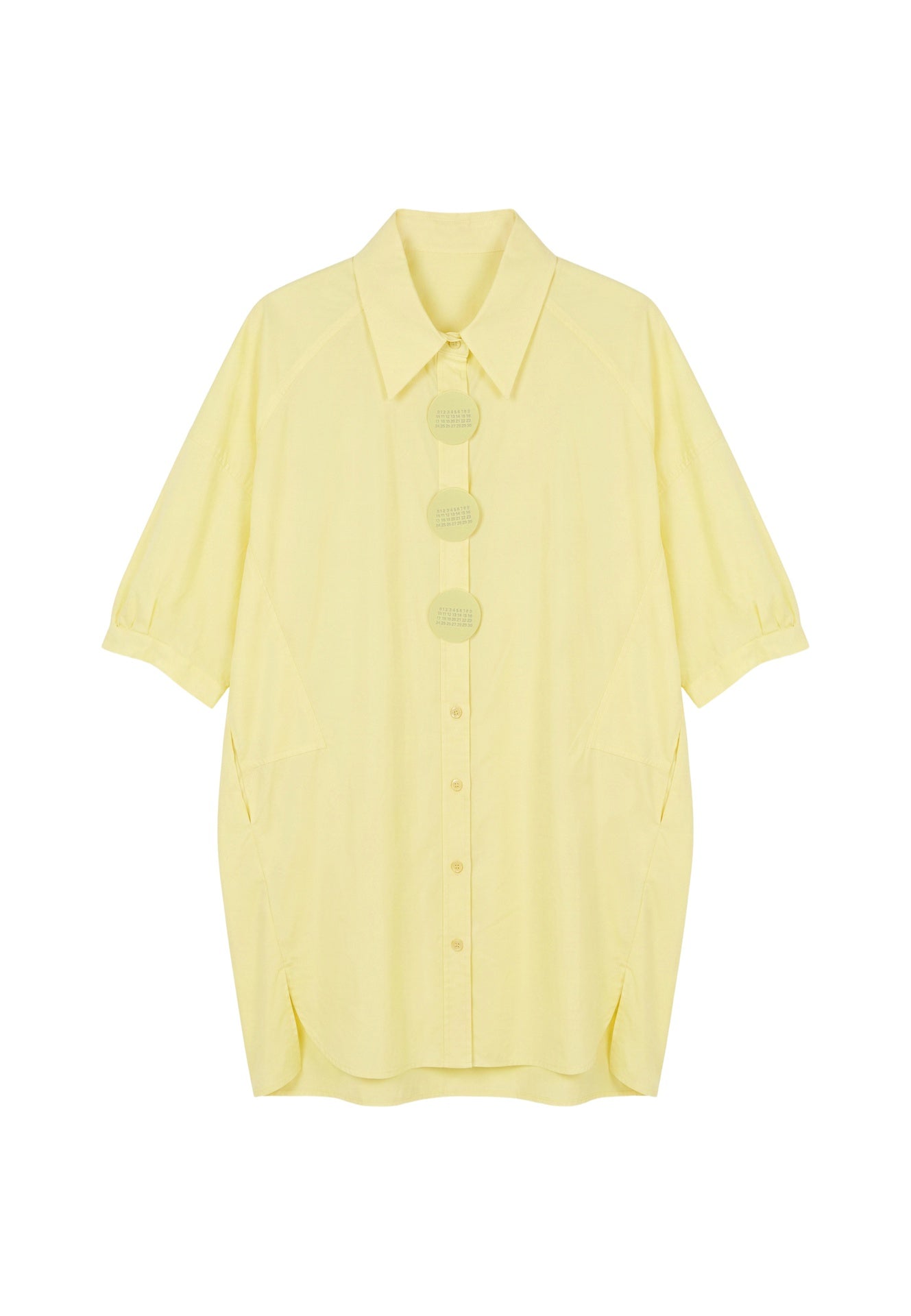 Vestito in Cotone Giallo