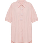 Vestito in Cotone Rosa