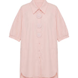 Vestito in Cotone Rosa