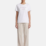T-shirt in 83,4% Cotone 16,6% Poliammide Blu