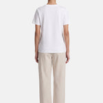T-shirt in 83,4% Cotone 16,6% Poliammide Blu