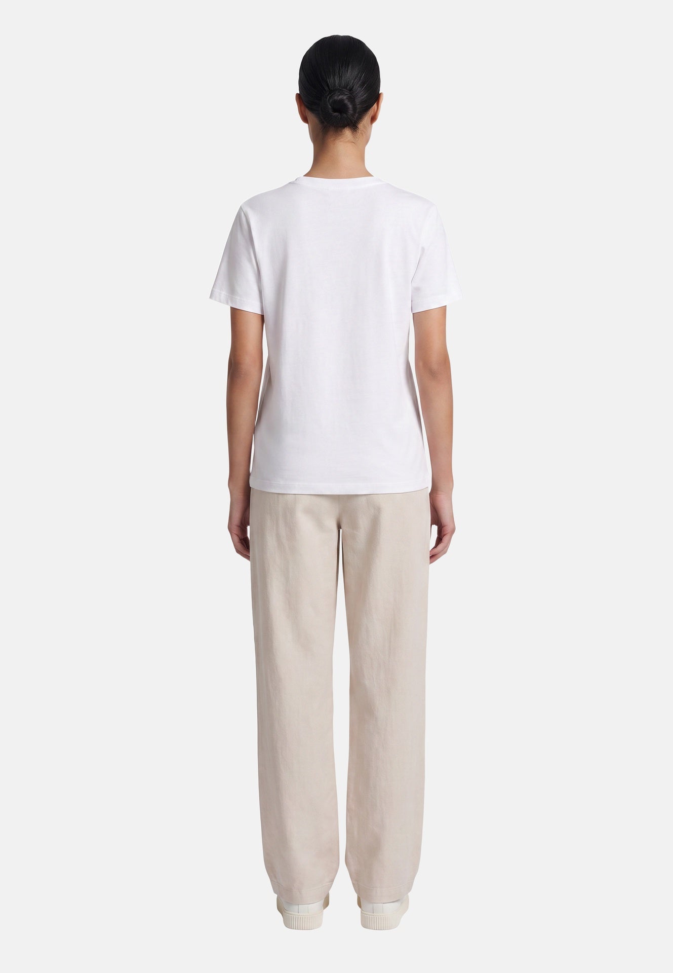T-shirt in 83,4% Cotone 16,6% Poliammide Blu