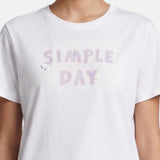 T-shirt in 83,4% Cotone 16,6% Poliammide Blu