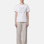 T-shirt in 83,4% Cotone 16,6% Poliammide Blu