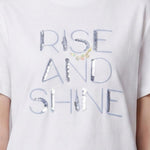 T-shirt in 83,4% Cotone 16,6% Poliammide Blu