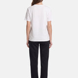T-shirt in 83,4% Cotone 16,6% Poliammide Rosa