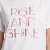 T-shirt in 83,4% Cotone 16,6% Poliammide Rosa