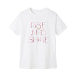 T-shirt in 83,4% Cotone 16,6% Poliammide Rosa