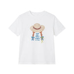 T-shirt in 84% Cotone 16% Elastan Bianco