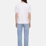 T-shirt in 83,4% Cotone 16,6% Poliammide Blu