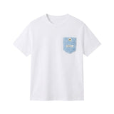 T-shirt in 83,4% Cotone 16,6% Poliammide Blu