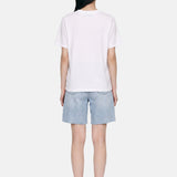 T-shirt in 83,4% Cotone 16,6% Poliammide Rosa
