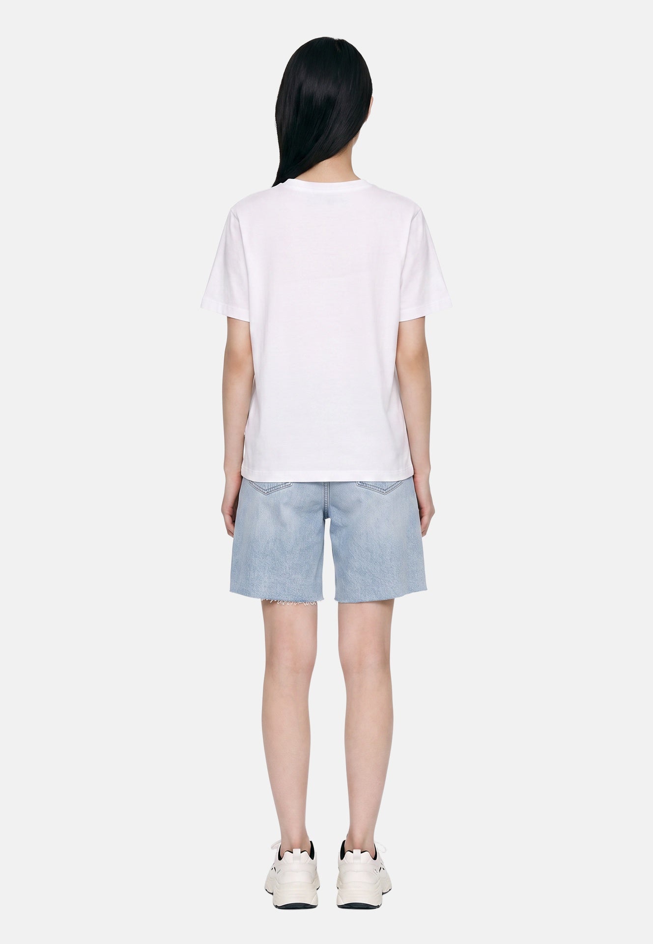 T-shirt in 83,4% Cotone 16,6% Poliammide Rosa