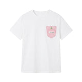 T-shirt in 83,4% Cotone 16,6% Poliammide Rosa