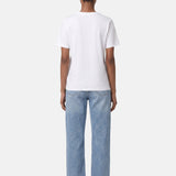T-shirt in 83,4% Cotone 16,6% Poliammide Giallo