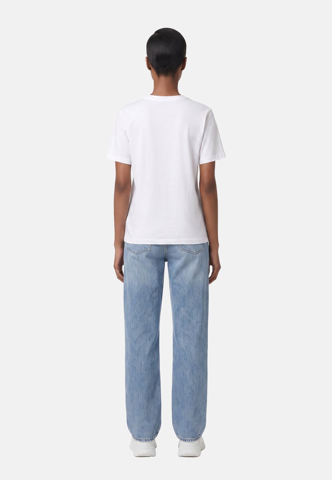 T-shirt in 83,4% Cotone 16,6% Poliammide Giallo