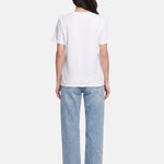 T-shirt in 83,4% Cotone 16,6% Poliammide Giallo