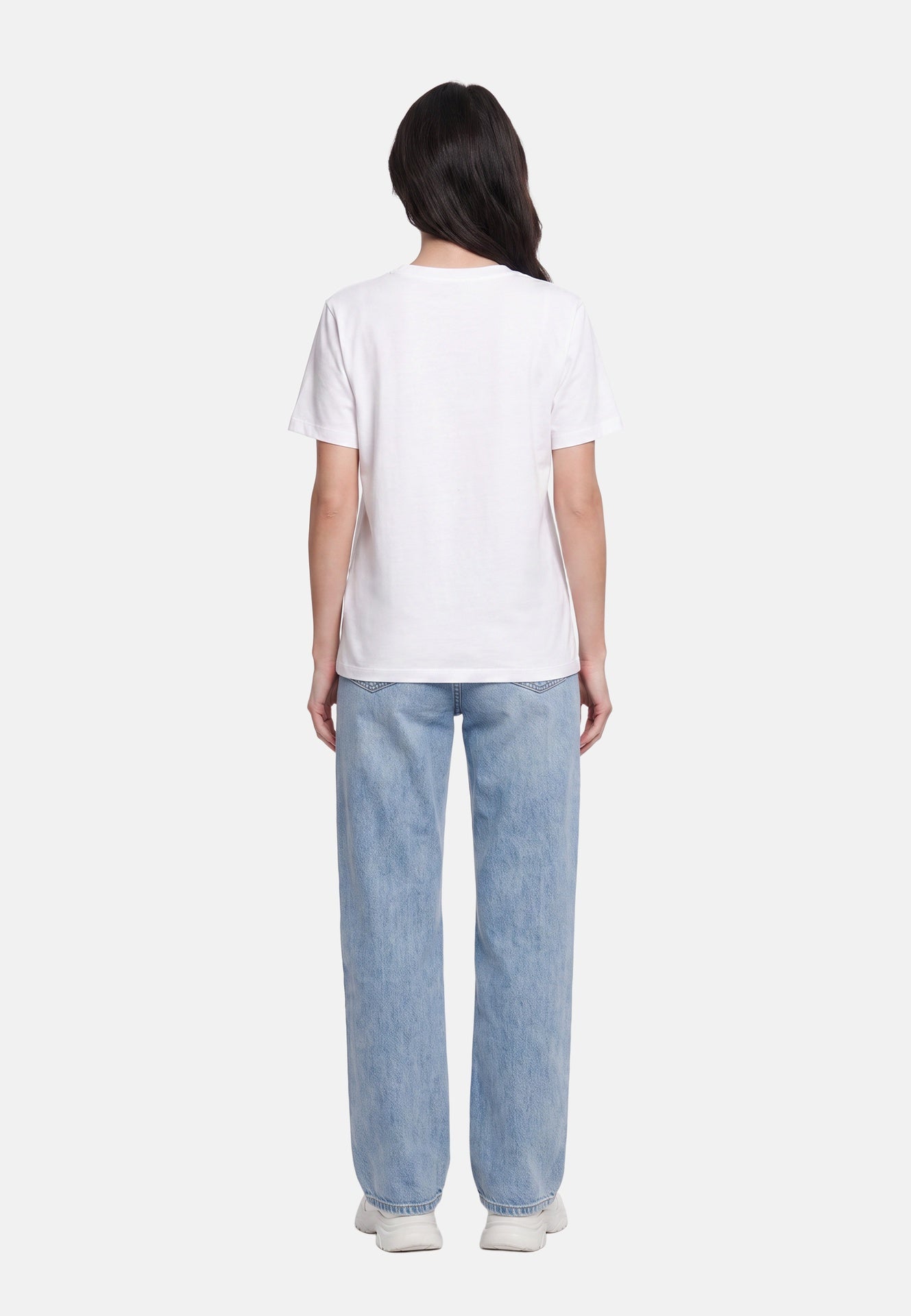 T-shirt in 83,4% Cotone 16,6% Poliammide Giallo